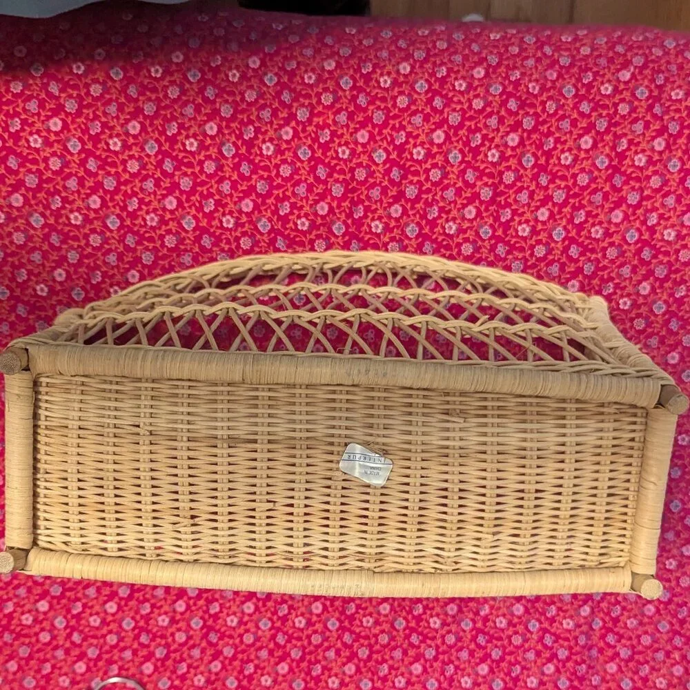 Vintage 1970s wicker